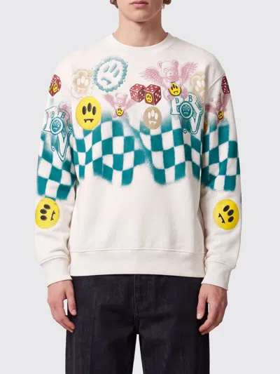 Barrow Sweatshirt Men Color White In Multi