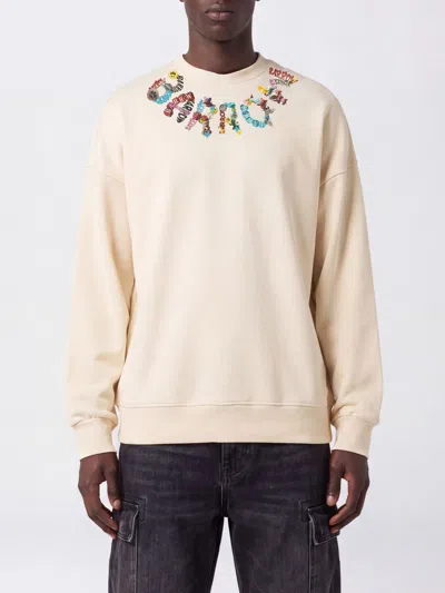 Barrow Sweatshirt Men Color White In Neutral