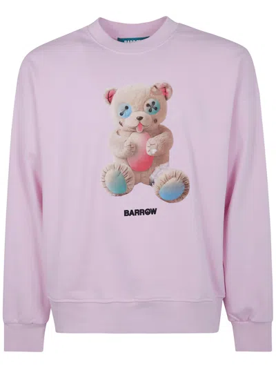 Barrow "sweatshirt" Unisex In Pink