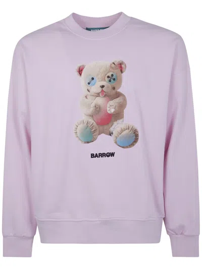 Barrow "sweatshirt" Unisex Clothing In Purple