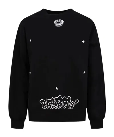Barrow Sweatshirt With Gemstone Logo Print In Black