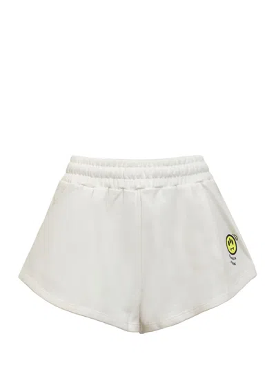 Barrow Sweatshort In Off White