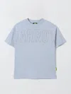 Barrow Logo-embellished T-shirt In Hellblau