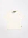 Barrow Logo Cotton T-shirt In Weiss