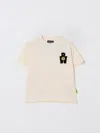 Barrow Logo-appliqué T-shirt In Neutral