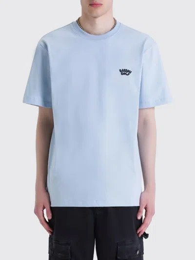 Barrow Man T-shirt Sky Blue Size M Cotton