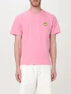 Barrow T-shirt Unisex Con Motivo Volto In Pink
