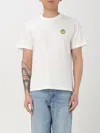 Barrow Iconic Smile T-shirt Crew Neck In White