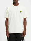 Barrow Logo Print Loose T-shirt In White