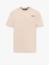 Barrow Logo Print Short-sleeved T-shirt In Beige