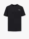 Barrow Black Crew Neck T-shirt With Logo In Black
