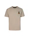 BARROW ICONIC TEDDY BEIGE T-SHIRT