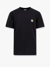 Barrow Orso Graphic Print Crew Neck T-shirt In Black