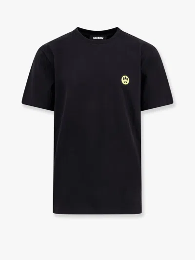 Barrow T-shirt In Cotone Con Stampa Logo Frontale E Posteriore In Black
