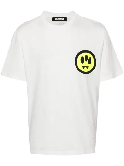 Barrow T-shirt Logo In White