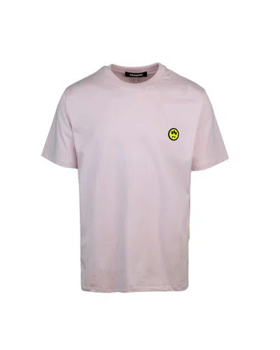 Barrow T-shirt Mini Logo Rosa In 256lotus