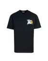 Barrow T-shirt Nera Mini Orsetto In 110