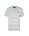 Barrow T-shirt Riga Azzurra In Bw035