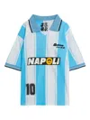 Barrow Unisex T-shirt With Napoli Number 10 In Blue