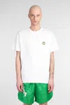 Barrow T-shirt Unisex Con Motivo Volto In White