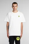 Barrow Iconic Smile T-shirt Crew Neck In White