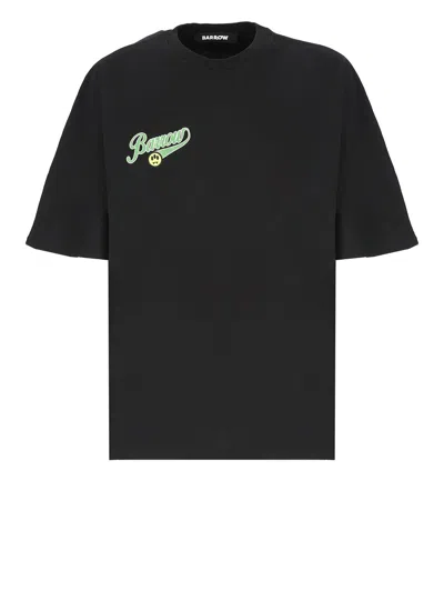 Barrow T-shirt With Logo In Brown