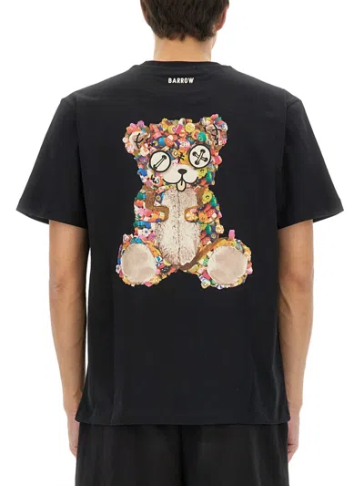 Barrow T-shirt With Print In Black