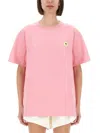 Barrow T-shirt With Print In Pink