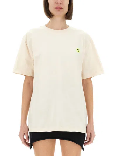 Barrow T-shirt With Print Unisex In Beige