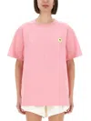 Barrow T-shirt With Print In Pink