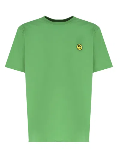 Barrow T-shirt With Smiley Logo In Brown