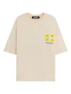 Barrow T-shirts And Polos Beige In Metallic