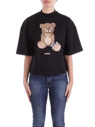 Barrow T-shirts And Polos Black In Nero Neri E Grigi