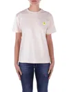 Barrow Dove Grey Maxi Teddy Bear Multicoloured T-shirt In Vanilla Beige