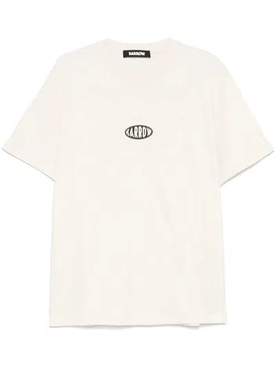 Barrow T-shirts And Polos White In Vanilla