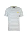Barrow T-shirt Riga Azzurra In Blue