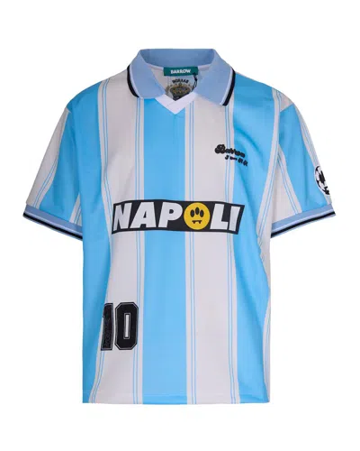 Barrow T-shirt Team Crema In Blue