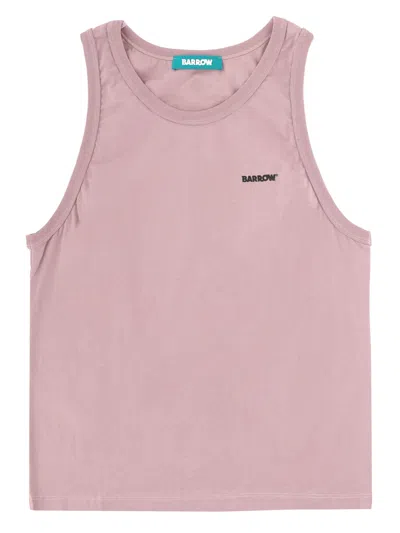 Barrow Tank Top Con Logo In Pink