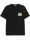 Barrow T-shirt Mit Teddy-print In Schwarz