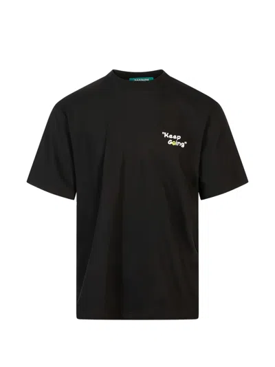 Barrow Teddy Bear-print T-shirt In Black
