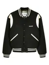 Barrow Black Varsity Jacket In Black