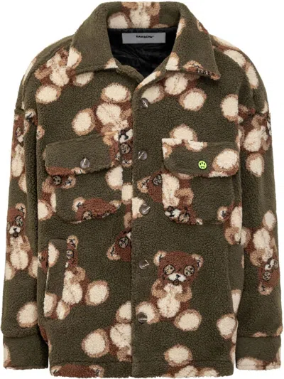 Barrow Teddy Jacket In Green
