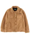 Barrow Teddy Jacket In Brown
