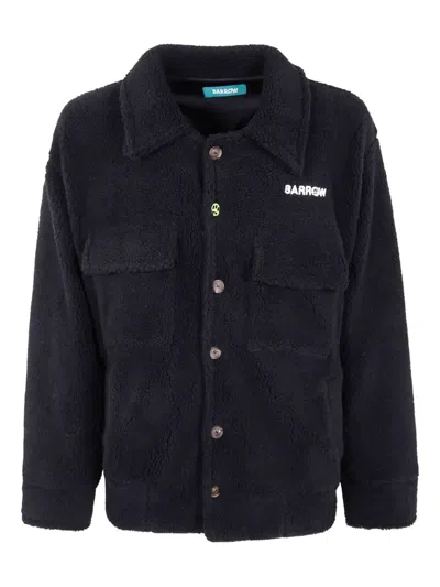 BARROW "TEDDY" JACKET UNISEX,F5BWUAJK064 110 BLACK