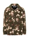 Barrow Teddy Jacket In Verde Militare