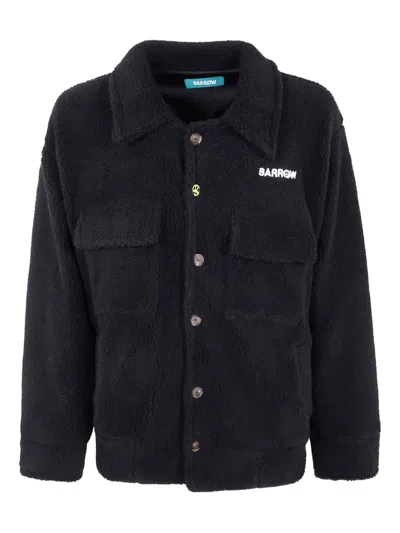 BARROW TEDDY-PRINT SHIRT JACKET