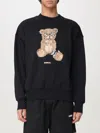 Barrow Teddy-print Sweatshirt In Black
