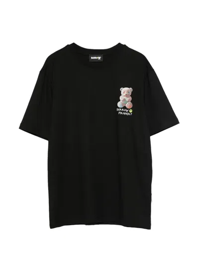 Barrow Teddy-print T-shirt In Black