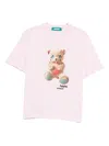 Barrow Teddy-print T-shirt In Pink