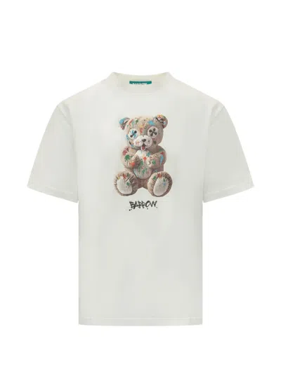 Barrow Teddy-bear Print Jersey T-shirt In Multi